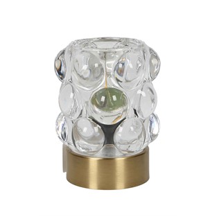 Vitale Bologna Şeffaf Led Fener 9*9*11 cm AK.KI0038