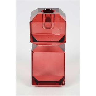 Vitale Bologna Kırmızı Mumluk 6*6*14 cm AK.KI0052