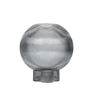 Vitale Bologna Gri Balon Vazo 23*23*24 cm AK.KI0062