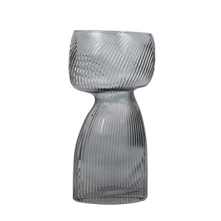 Vitale Bologna Gri Mantar Vazo 15*10*30 cm AK.KI0066