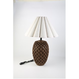 Vitale Light Seramik Abajur 25*25*37 cm AK.LA0003