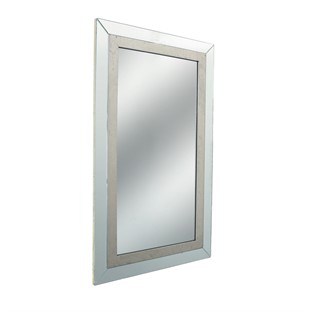 Vitale Varak Silver Duvar Aynası 45x90 cm AK.WLT0441