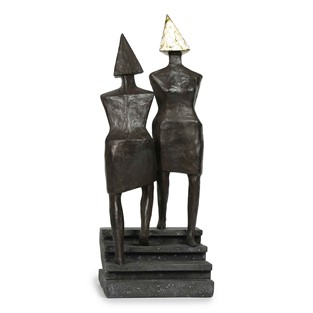 Vitale Polyester 2 li Figür 18*13*46 cm AK.ID0203