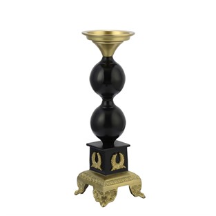 Vitale Bern Şamdan Siyah Gold 40 cm AK.IU0419