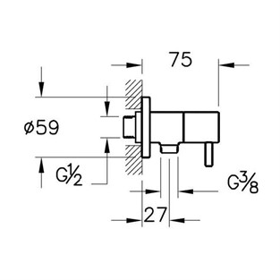 VitrA Origin Ara Musluk Bakır A4521426