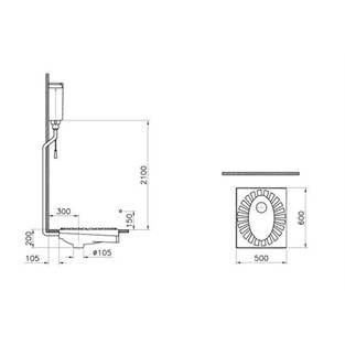 VitrA Arkitekt Helataşı 5950L003-0054