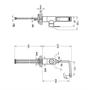 Artema Suit L Lavabo Bataryası Yüksek A4246823