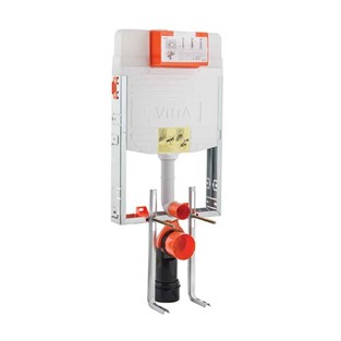 VitrA Asma Klozetler İçin Ayarlanabilir İnce Metal Ayaklı Gömme Rezervuar 700-1909