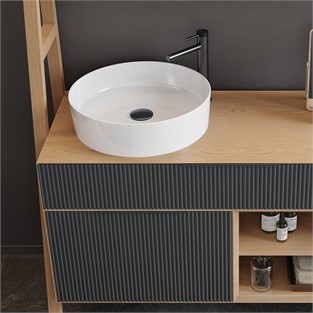 ORKA Aura Banyo Dolabı Takımı Meşe 250 cm ORKA5000030