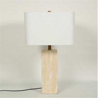 Vitale Doğal Taş Abajur 35.5*35.5*62 cm