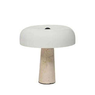 Vitale Light Beyaz Mantar Gece Lambası 32*32 cm AY.VTL-0150