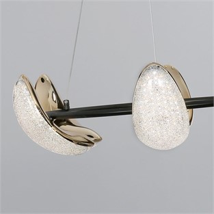 Vitale 6'lı Modern Avize Siyah AY.VTPL-0109