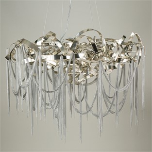 Vitale Knot Silver Avize 80x65 cm AY.VTPL-0137