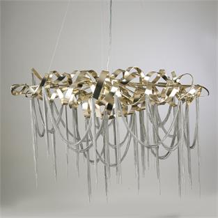 Vitale Knot Silver Avize 100x65 cm AY.VTPL-0139