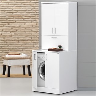 ORKA Çamaşır Makinası Dolabı Beyaz 70 cm ORKA5000124