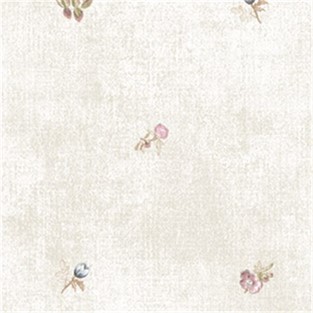 Duka Sade Pembe Gül Desenli Duvar Kağıdı DK.13132-1 (16 m2 )