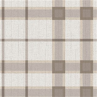 Duka Kahverengi Kareli Duvar Kağıdı DK.14114-2 (16 m2 )