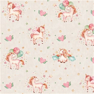 Duka Kız Çocuk Odası Duvar Kağıdı DK.15111-1 (16 m2 )