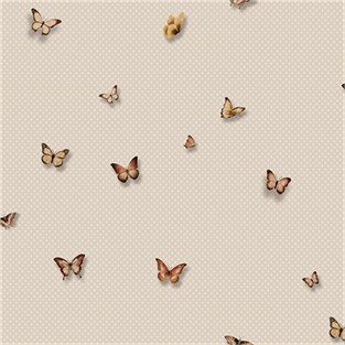 Duka Kelebekli Çocuk Odası Duvar Kağıdı DK.15135-2 (16 m2 )