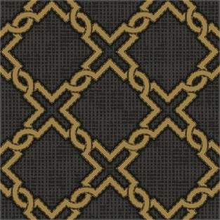 Duka Siyah Desenli Duvar Kağıdı DK.19381-2 (10 m2 )