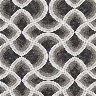Duka Siyah Desenli Duvar Kağıdı DK.19386-2 (10 m2 )