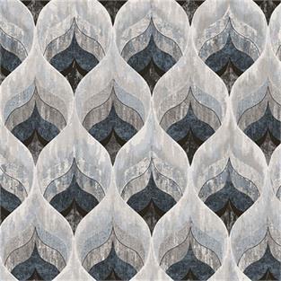 Duka Mavi Tonlu Duvar Kağıdı DK.20191-2 (10 m2 )