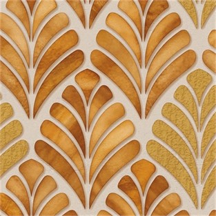 Duka Gold Yaprak Motifli Duvar Kağıdı DK.20196-4 (10 m2 )