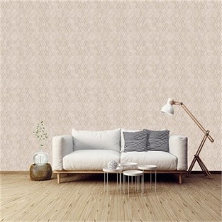 Duka Krem Desenli Duvar Kağıdı DK.20197-1 (10 m2 )
