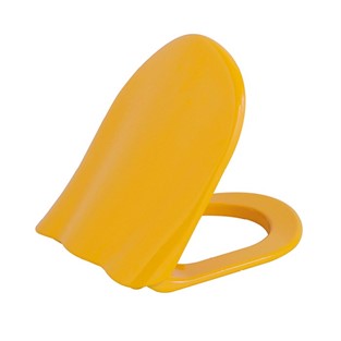 Creavit Ducky Duroplast Yavaş Kapanan Sarı Klozet Kapağı KC1003.01.1200E