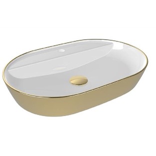 Bien Gövde Üstü Lavabo 60 cm Altın FALG06001FD1G2SZ0