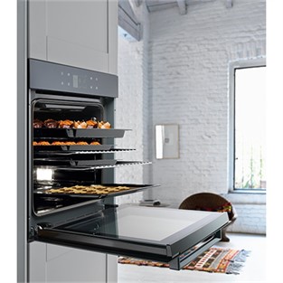 Franke Crystal Black DCT CR 913 M BK DCT TFT Cristallo Nero Fırın 116.0374.295 F116.0374.295