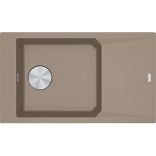 Franke FX FXG 611-86 Fragranite Oyster Geniş Hazneli Evye 114.0508.006 F114.0508.006