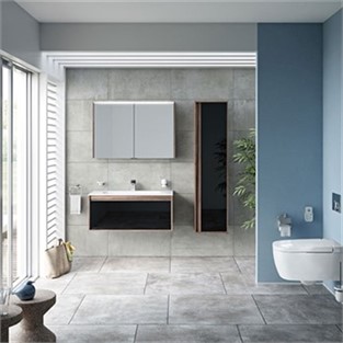 VitrA 40x80 Ice And Smoke Fon Buz Gri Mat Porselen Karo K937076R0001VTE0