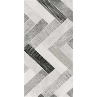 VitrA 40x80 Ice And Smoke Dekor Mix Geometrik Mat Porselen Karo K937124R0001VTE0