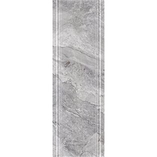 Vitra 33x100 Versus XL Süpürgelik Gri Parlak Duvar Karosu K939331R0001VTS0 (1 Adet )