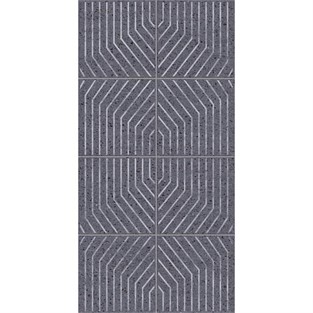 Vitra 30x60 Stix Dekor Siyah Mat Duvar Karosu K94499300001VTE0