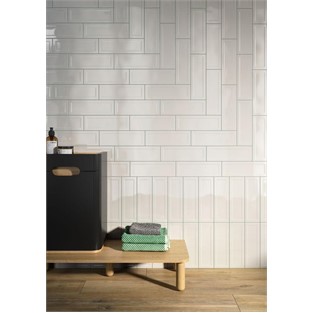 VitrA 10x30 Homemade-x Dekor Beyaz Parlak Duvar Karosu K94630800001VTE0 (1m2 )