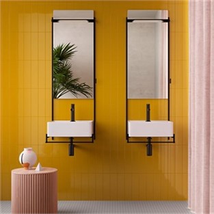VitrA 7.5x30 Mode Fon Amber Sarı Parlak Duvar Karosu K948397SR001VTE0