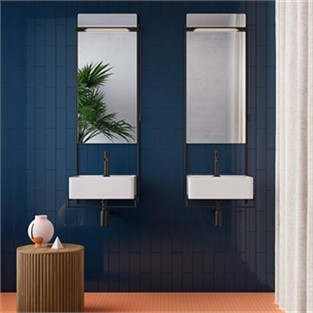 VitrA 7.5x30 Mode Fon Safir Mavi Parlak Duvar Karosu K948401SR001VTE0