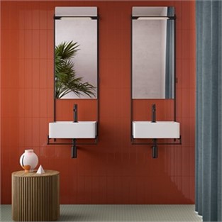 VitrA 7.5x30 Mode Fon Lava Kırmızı Parlak Duvar Karosu K948405SR001VTE0