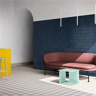 VitrA 10x10 retromix Fon Safir Mavi Parlak Duvar Karosu K94842480001VTE0