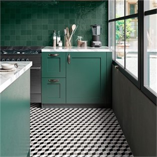 VitrA 15x15 Retromix Soğuk Mat Porselen Karo K94844200001VTE0