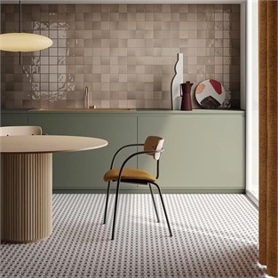 VitrA 15x15 Retromix Fon Soğuk Mat Porselen Karo K94844800001VTE0