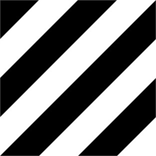 VitrA 15x15 Retromix Siyah-Beyaz Mat Porselen Karo K94845700001VTE0