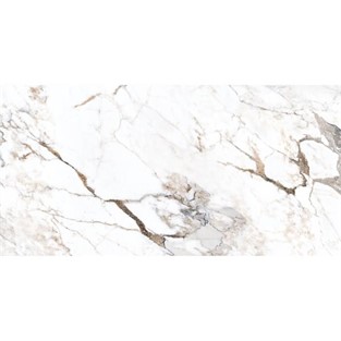 Vitra 60x120 Marble-x Fon Beyaz Parlak Porselen Karo K949808FLPR1VTS0