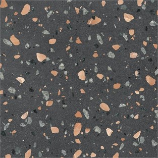 Vitra 60x60 Terrazzo Antrasit Mat Seramik Karo K950795R0001VTE0