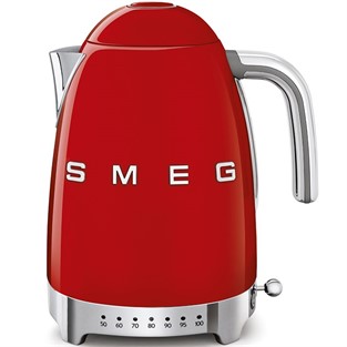 Smeg Linea 50's Retro Style Kırmızı Isı Ayarlı Kettle KLF04RDEU SMGKLF04RDEU
