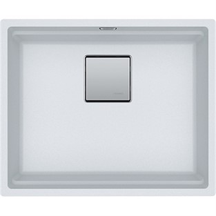 Franke Kubus 2 KNG 110-52 Granit Bianco Tezgah Altı Evye 125.0529.604 F125.0529.604