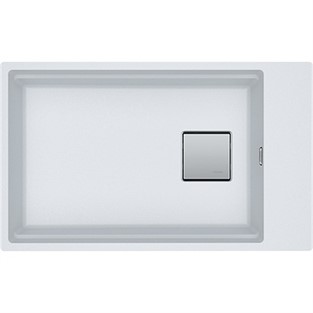 Franke Kubus 2 KNG 110-62 Granit Bianco Tezgah Altı Evye 125.0529.854 F125.0529.854