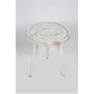 Vitale Naturel Kenar Sehpa 41*46*41 cm MS.JG0037